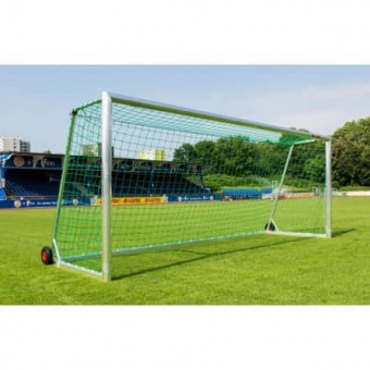 Kippsicheres Jugend-Safety-Tor mobil, vollverschweist u. Netztiefe 1,5m